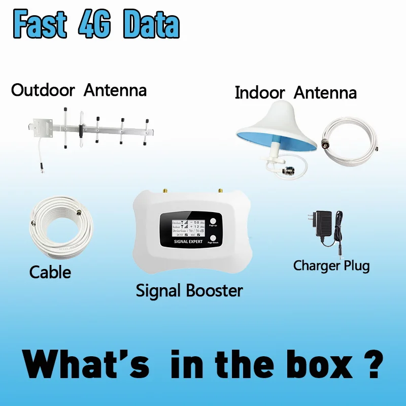 Europe LCD Display 4G LTE 800mhz Cellular Signal Booster 70dB LTE Amplifier LTE Band 20 4G Internet Mobile Repeater Extender
Europe LCD Display 4G LTE 800mhz Cellular Signal Booster 70dB LTE Amplifier LTE Band 20 4G Internet Mobile Repeater Extender