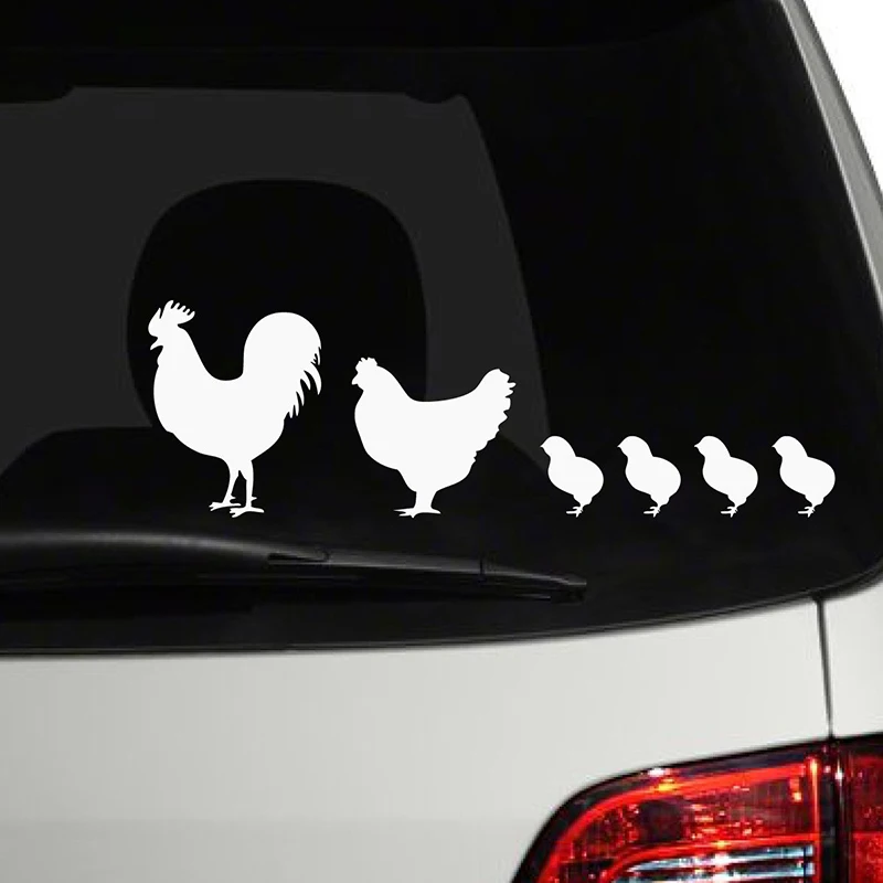Chicken Family Car Decal Warm And Romantic Art Painting Car Stickers Vinyl Decor Decals
Chicken Family Car Decal Warm And Romantic Art Painting Car Stickers Vinyl Decor Decals