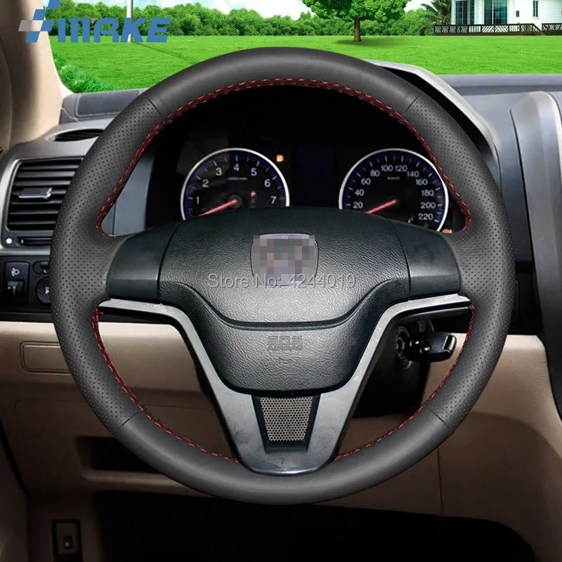 Чехол рулевого колеса для Honda CRV 07-11, черный кожаный чехол «сделай сам», аксессуары для автомобиля
Чехол рулевого колеса для Honda CRV 07-11, черный кожаный чехол «сделай сам», аксессуары для автомобиля