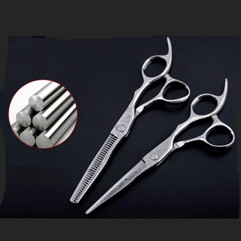 Genuine Purple Dragon 6 inch Watermarks Pattern Professional Hairdressing Scissors Cutting/ Thinning Hair Clippers Shears Set
Genuine Purple Dragon 6 inch Watermarks Pattern Professional Hairdressing Scissors Cutting/ Thinning Hair Clippers Shears Set