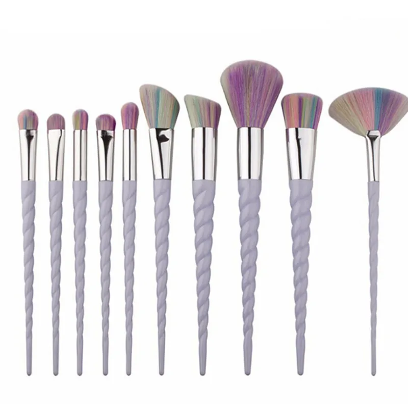 2017 New 10PCS/set Unicorn Make Up Brushes, New Spiral Thread, Ox Horn Makeup Brush, Brush
2017 New 10PCS/set Unicorn Make Up Brushes, New Spiral Thread, Ox Horn Makeup Brush, Brush