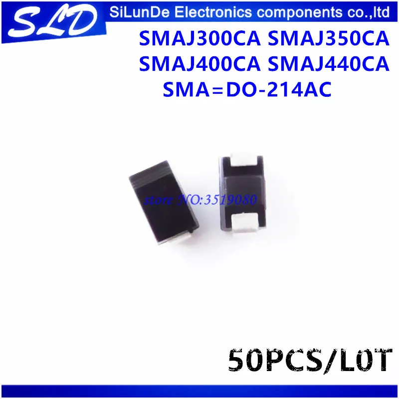 50pcs/lot SMAJ300CA SMAJ350CA SMAJ400CA SMAJ440CA SMA=DO-214AC TVS DIODE new original
50pcs/lot SMAJ300CA SMAJ350CA SMAJ400CA SMAJ440CA SMA=DO-214AC TVS DIODE new original