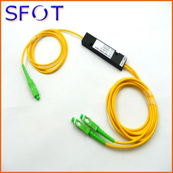 Fiber Optic Splitter, FBT 1*2 Splitter, Dual window coupler, with SC/APC connectors
Fiber Optic Splitter, FBT 1*2 Splitter, Dual window coupler, with SC/APC connectors