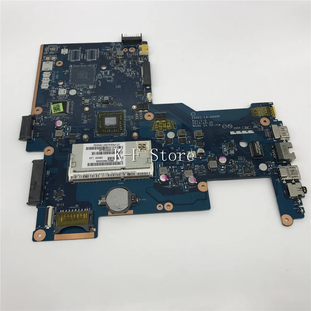 ZS051 LA A996P Бесплатная доставка для HP 15 G 750634 001 501 Материнская плата ноутбука DDR3 AMD