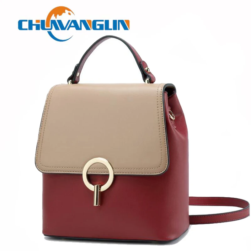 Новый рюкзак Chuwanglin из натуральной кожи женские дизайнерские рюкзаки