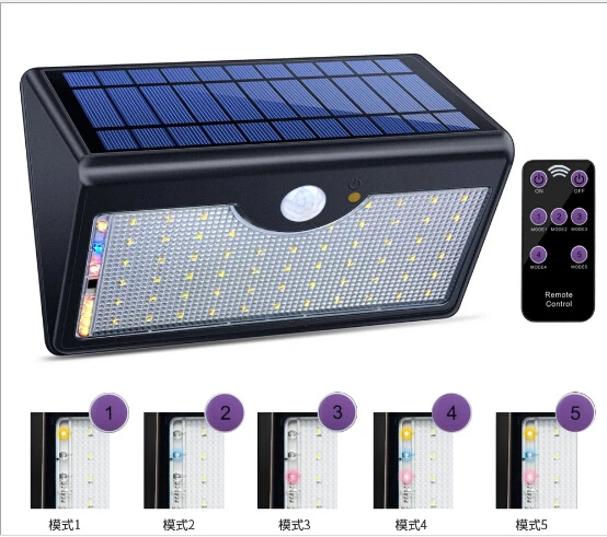 10pcs 60 LED Solar Security Lights 5 Modes With Controller Motion Sensor Light Super Bright Waterproof IP65 Garden Wall Lamp
10pcs 60 LED Solar Security Lights 5 Modes With Controller Motion Sensor Light Super Bright Waterproof IP65 Garden Wall Lamp