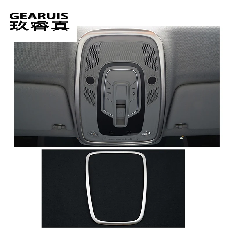 Car-styling Reading Light Dome Panel Decorative Frame Cover Trim Interior Molding stainless steel Sticker For Audi A4 B9 2017
Car-styling Reading Light Dome Panel Decorative Frame Cover Trim Interior Molding stainless steel Sticker For Audi A4 B9 2017