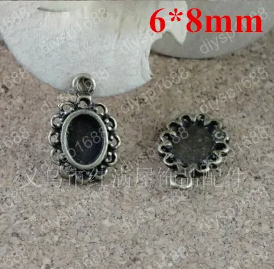 Free Shipping alloy bead Antique Bronze ,Inside size:6*8MM Collet settings 100PCS for Vintage Charms & Pendants JJA2908
Free Shipping alloy bead Antique Bronze ,Inside size:6*8MM Collet settings 100PCS for Vintage Charms & Pendants JJA2908