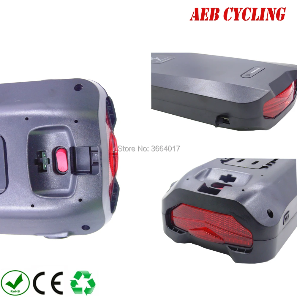Free shipping 48V 500W 750W 1000W rear rack 48V 18Ah/20Ah/22Ah/23Ah/24.5Ah Luggage battery carrier ebike battery for ebike
Free shipping 48V 500W 750W 1000W rear rack 48V 18Ah/20Ah/22Ah/23Ah/24.5Ah Luggage battery carrier ebike battery for ebike