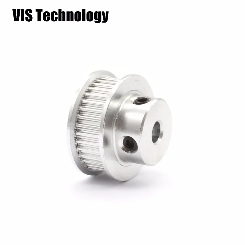 2pcs GT2 36tooth Timing Pulley 2GT 36teeth bore 5 mm FOR 6mm width belt 5 mm stepper motor CNC Reprap 3D Printer parts
2pcs GT2 36tooth Timing Pulley 2GT 36teeth bore 5 mm FOR 6mm width belt 5 mm stepper motor CNC Reprap 3D Printer parts