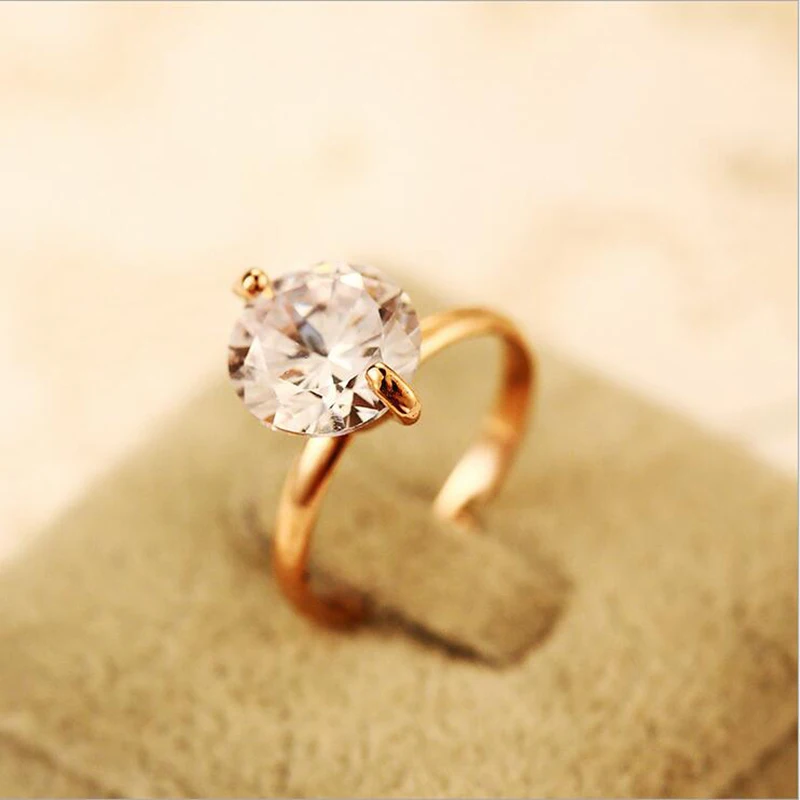 AGOOD Brand CZ Crystal Adjustable Rings Rose Metal Plated Engagement Rings For Women Girls Wedding Party Gifts Fashion ewelry
AGOOD Brand CZ Crystal Adjustable Rings Rose Metal Plated Engagement Rings For Women Girls Wedding Party Gifts Fashion ewelry