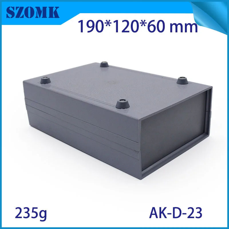 10 pcs, 190*120*60mm standard electronics enclosure for plastic distribution box plastic equipment housing for connectors
10 pcs, 190*120*60mm standard electronics enclosure for plastic distribution box plastic equipment housing for connectors