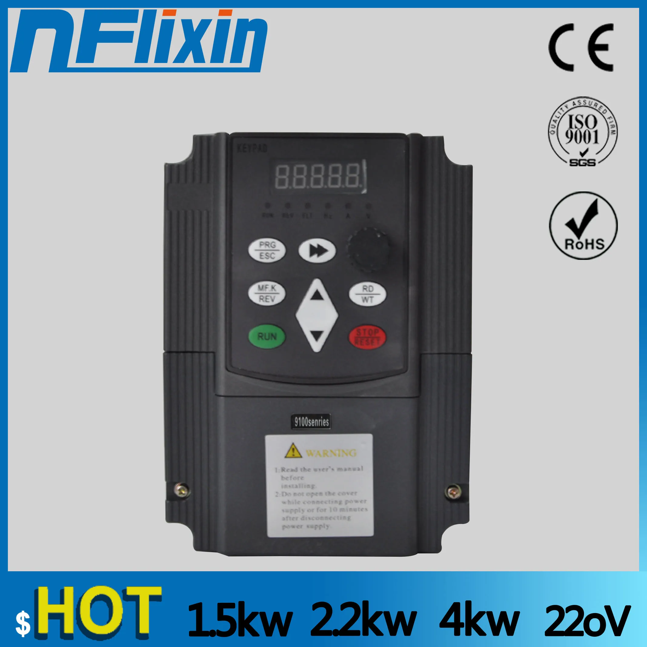 1.5 кВт/2.2kw/4kw /5.5 кВт/220v однофазный вход 380 В 3 фазы выход преобразователь частоты переменного тока приводы переменного тока/преобразователь ча...
1.5 кВт/2.2kw/4kw /5.5 кВт/220v однофазный вход 380 В 3 фазы выход преобразователь частоты переменного тока приводы переменного тока/преобразователь ча...