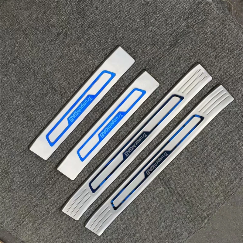 4pcs/set Stainless steel exterior door sill strip fit for Trumpchi GA8 Threshold trim welcome pedal Scuff plate guard cover
4pcs/set Stainless steel exterior door sill strip fit for Trumpchi GA8 Threshold trim welcome pedal Scuff plate guard cover