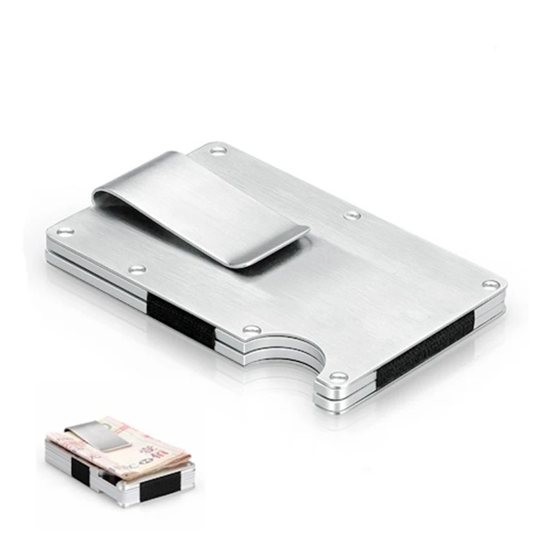 EDC Metal Money Clip Ultra-thin Outdoor Portable Multi-function High Capacity Card Clip Pocket Unisex's Folder Wallet Tool Black
EDC Metal Money Clip Ultra-thin Outdoor Portable Multi-function High Capacity Card Clip Pocket Unisex's Folder Wallet Tool Black
