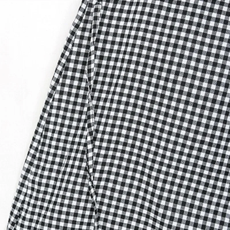 Johnature New Cotton Linen Plaid Elastic High Waist Pleated Women Wide Leg Pants Loose Pocket Mid-calf Length Pants 2021 Summer
Johnature New Cotton Linen Plaid Elastic High Waist Pleated Women Wide Leg Pants Loose Pocket Mid-calf Length Pants 2021 Summer