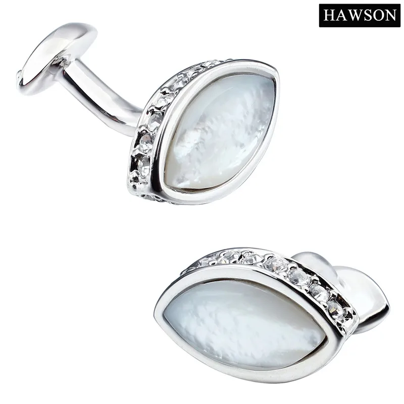 HAWSON Luxury Crystal Wedding Cufflinks for Sale 2017 Summer Elegant Mother of Pearl Cuff links Groom
HAWSON Luxury Crystal Wedding Cufflinks for Sale 2017 Summer Elegant Mother of Pearl Cuff links Groom