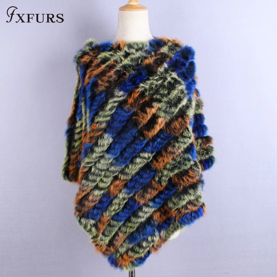 FXFURS 2020 Real Knitted Rabbit Fur Shawl Poncho Stole Shrug Cape Robe Tippet Genuine Fur Wrap Colorful Sweater with Rabbit Fur
FXFURS 2020 Real Knitted Rabbit Fur Shawl Poncho Stole Shrug Cape Robe Tippet Genuine Fur Wrap Colorful Sweater with Rabbit Fur