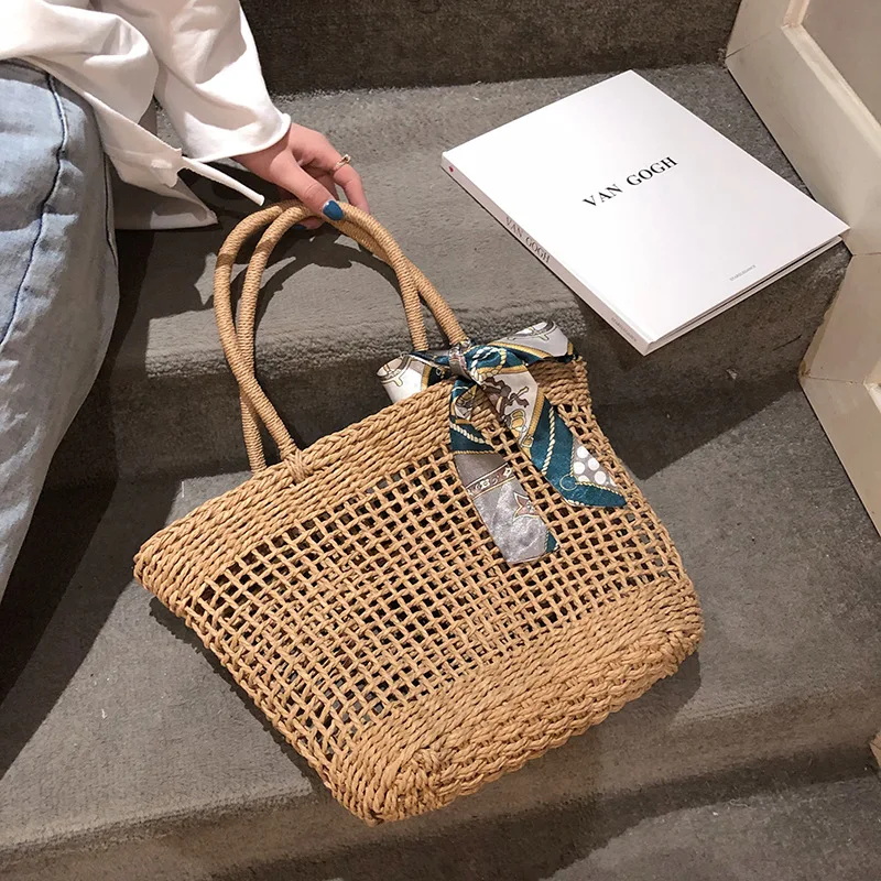 Handbags For Women 2019 New Handmade Straw Beach Bag Big Capacity Fashion Woven Basket Bag Casual Wild Travel Shopping Bag Hot
Handbags For Women 2019 New Handmade Straw Beach Bag Big Capacity Fashion Woven Basket Bag Casual Wild Travel Shopping Bag Hot