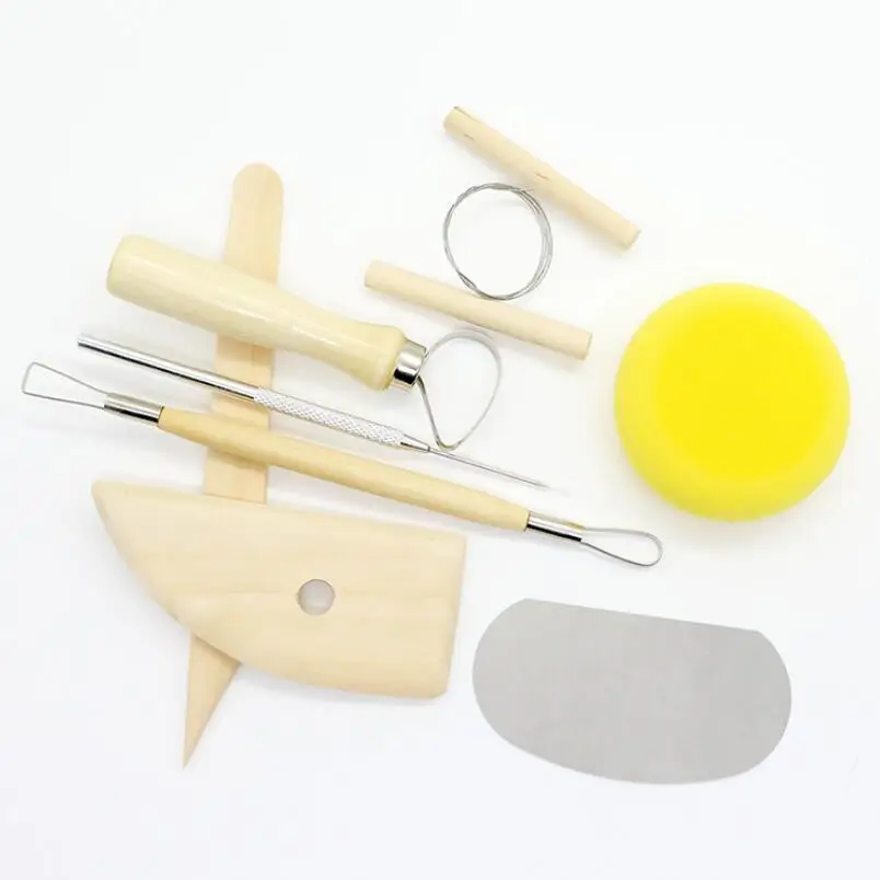 8pcs/set Reusable Diy Pottery Tool Kit Home Handwork Clay Sculpture Ceramics Molding Drawing Tools LX4919
8pcs/set Reusable Diy Pottery Tool Kit Home Handwork Clay Sculpture Ceramics Molding Drawing Tools LX4919