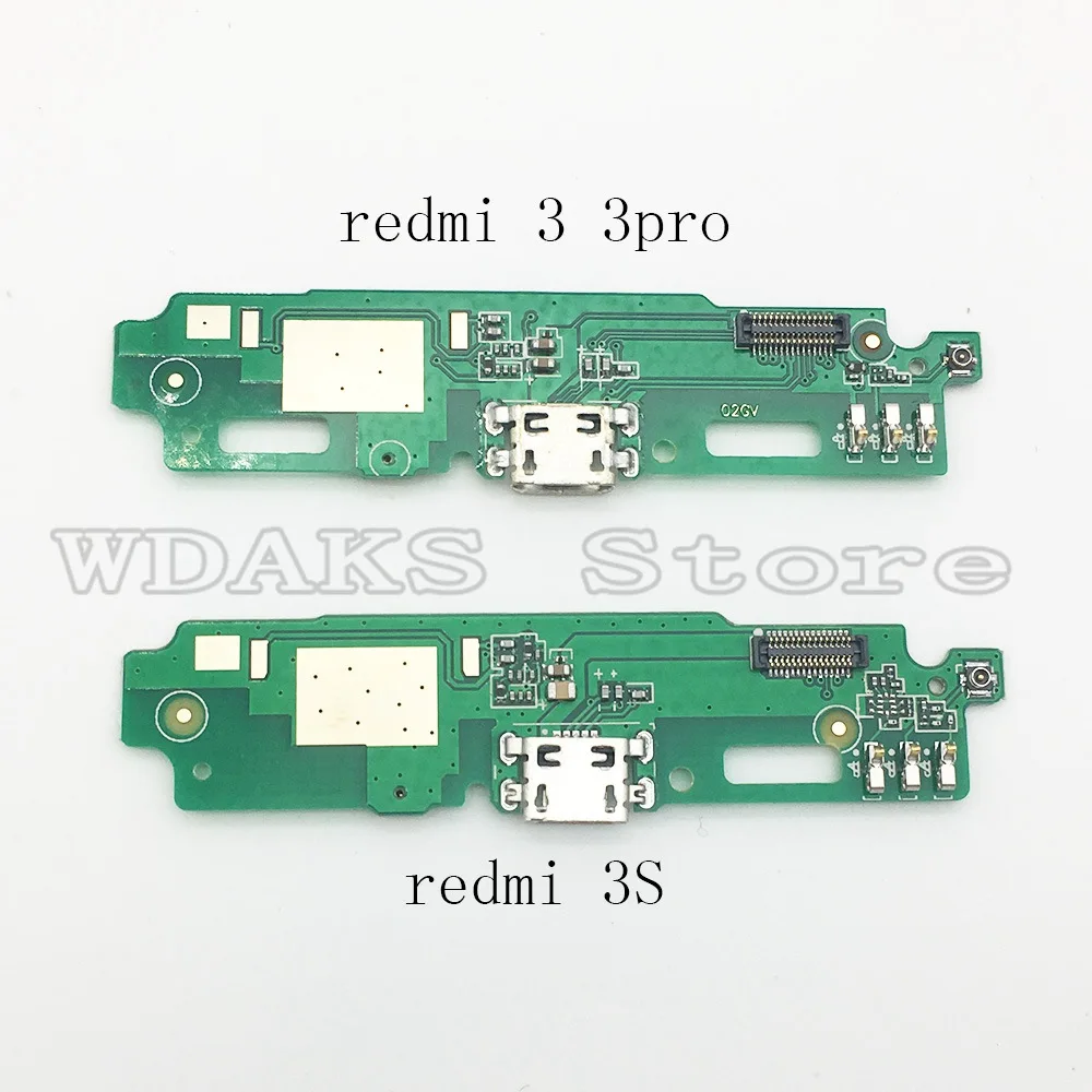 Для Xiaomi Redmi 3 S микро Док Соединительная плата гибкий usb зарядный порт кабель с