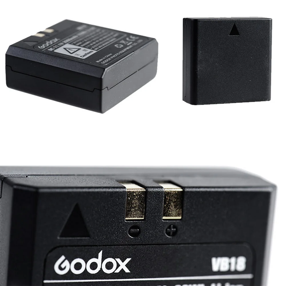 Godox VB18 DC 11.1V 2000mAh 22Wh Lithium-ion Li-ion Battery for Ving V850 V860IIC V860IIN V860II Flash Speedlite VB-18 Battery
Godox VB18 DC 11.1V 2000mAh 22Wh Lithium-ion Li-ion Battery for Ving V850 V860IIC V860IIN V860II Flash Speedlite VB-18 Battery