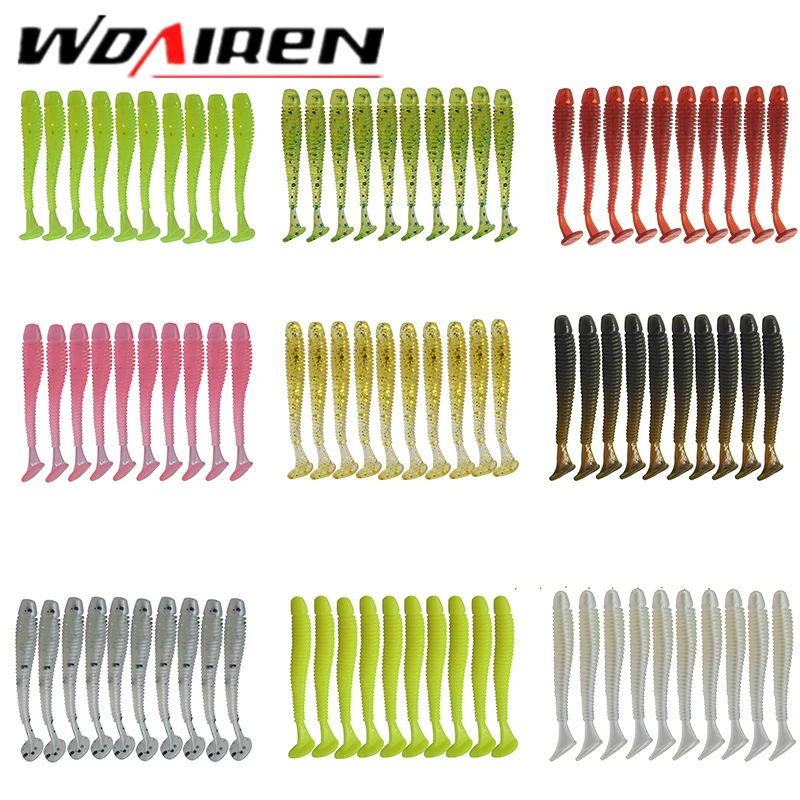 100pcs/lot Wobblers Soft Bait vibrotail Worm Swimbaits Silicone 0.7g 4.7cm Soft Lure Carp Artificial for Fishing Peche WD-200
100pcs/lot Wobblers Soft Bait vibrotail Worm Swimbaits Silicone 0.7g 4.7cm Soft Lure Carp Artificial for Fishing Peche WD-200