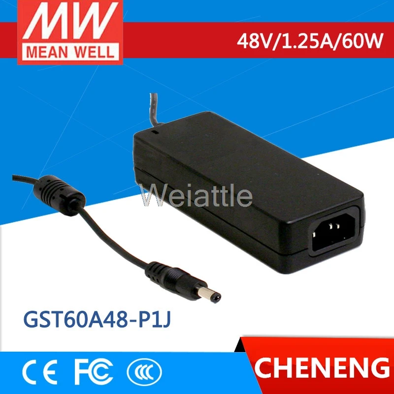 MEAN WELL Оригинал GST60A48-P1J 48V 1.25A meanwell GST60A 48V 60W AC-DC промышленный адаптер высокой надежности
MEAN WELL Оригинал GST60A48-P1J 48V 1.25A meanwell GST60A 48V 60W AC-DC промышленный адаптер высокой надежности