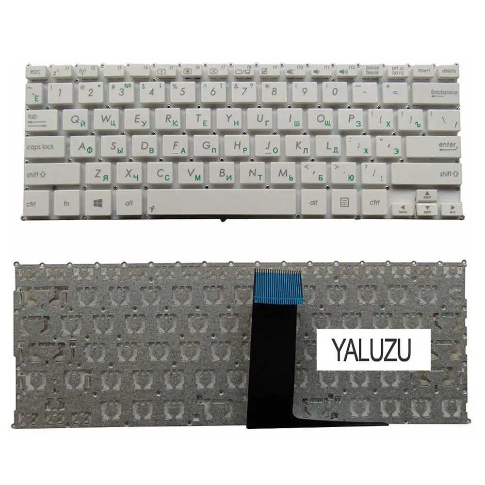 

Russian Laptop Keyboard FOR ASUS X200 X201E X201S F200 F200CA F200LA X200CA X200LA X200MA RU WHITE