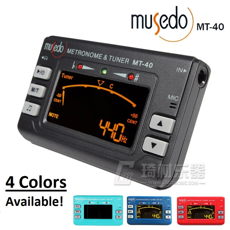Musedo MT-40 3 в 1 Метроном + тюнер + тональный генератор гитары/бас/скрипка/Укулеле
Musedo MT-40 3 в 1 Метроном + тюнер + тональный генератор гитары/бас/скрипка/Укулеле