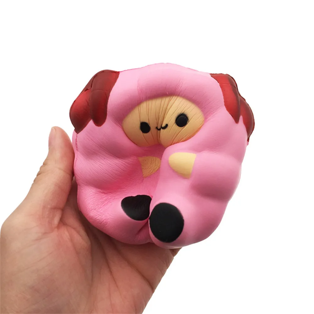 Squishi Kawaii анималы силиконовая игрушка сжимаемая овечка крем ароматическая