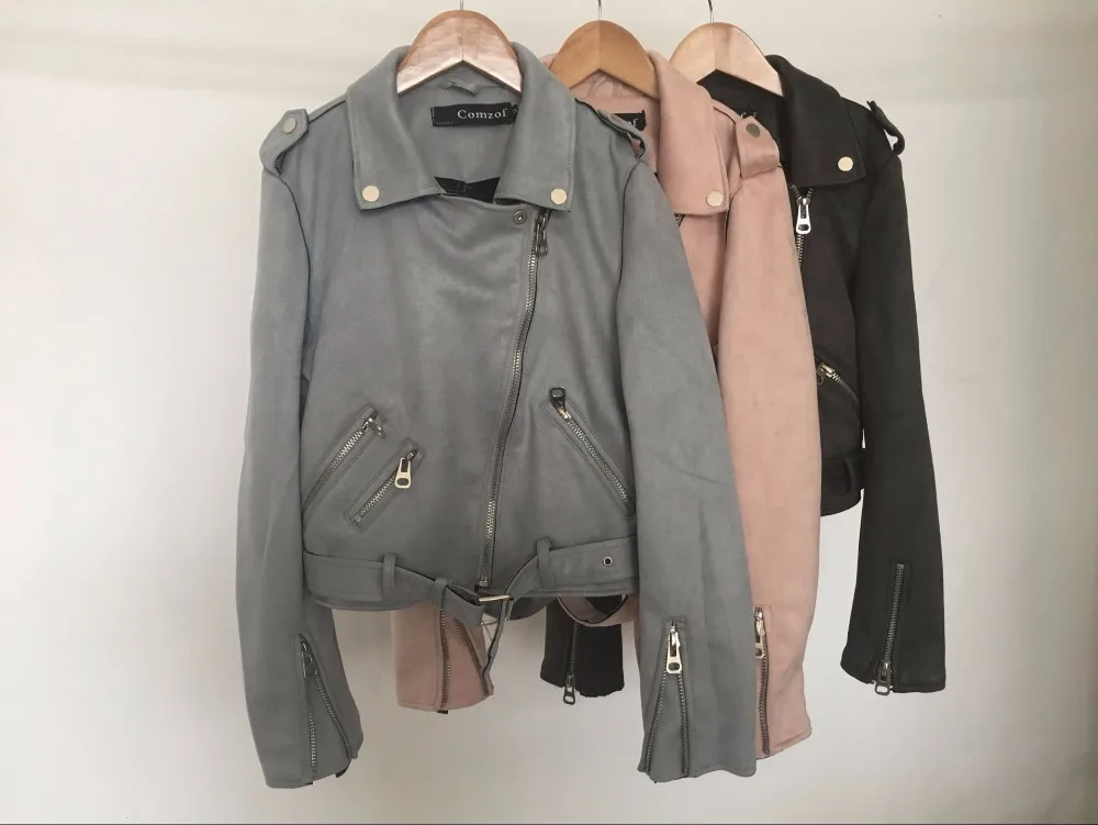 New Autumn Fashion Vintage Rock And Roll Zipper Short Brown Faux Suede Jacket Women Basic Coats Outerwear Chaquetas Mujer
New Autumn Fashion Vintage Rock And Roll Zipper Short Brown Faux Suede Jacket Women Basic Coats Outerwear Chaquetas Mujer