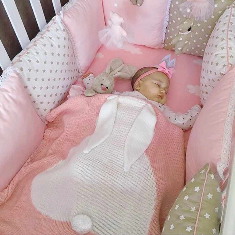 Baby Blankets Newborn Cute Big Rabbit Ear Blanket Soft Warm Knitted Swaddle Kids Bath Towel Baby Toddler Bedding Blankets
Baby Blankets Newborn Cute Big Rabbit Ear Blanket Soft Warm Knitted Swaddle Kids Bath Towel Baby Toddler Bedding Blankets