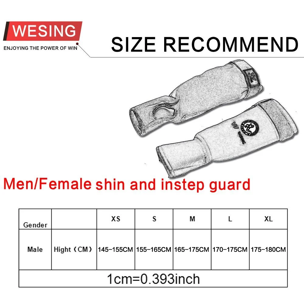 Wesing Fight Gear Muay Thai Greaves and Instep Kickboxing Protective Training Sparring Shin Guards 1Pair
Wesing Fight Gear Muay Thai Greaves and Instep Kickboxing Protective Training Sparring Shin Guards 1Pair