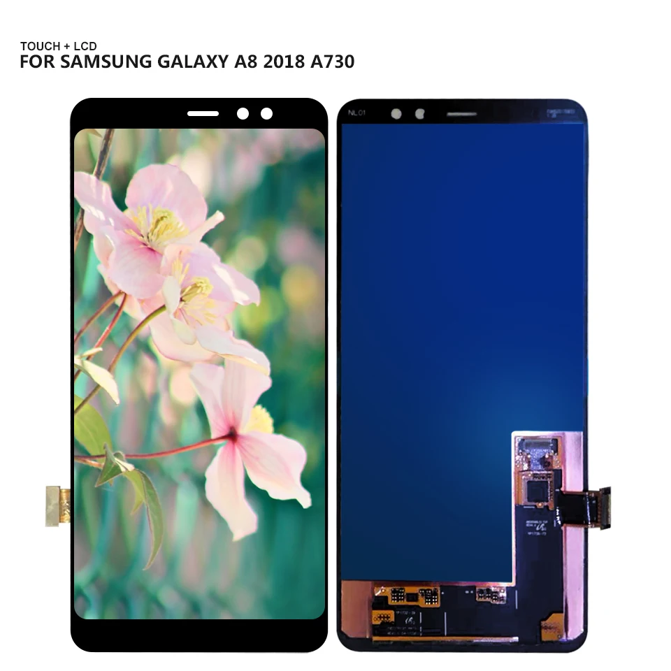 ЖК дисплей с дигитайзером сенсорного экрана для SAMSUNG Galaxy A8 Plus 2018 A730F A730x A730