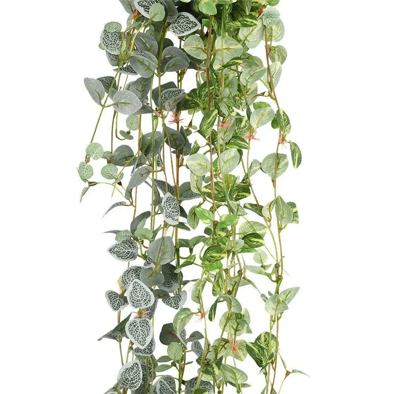 80CM Popular Heart Leaf Home Decor Green Plant Ivy Leaf Artificial Flower Plastic Garland Vine Artificial Flowers Wall
80CM Popular Heart Leaf Home Decor Green Plant Ivy Leaf Artificial Flower Plastic Garland Vine Artificial Flowers Wall