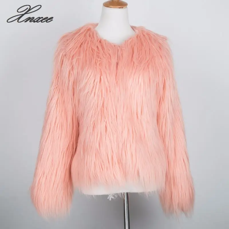 Xnxee Europe and the United States new winter coat jacket large size female thick warm artificial fur coat fur S-6XL
Xnxee Europe and the United States new winter coat jacket large size female thick warm artificial fur coat fur S-6XL