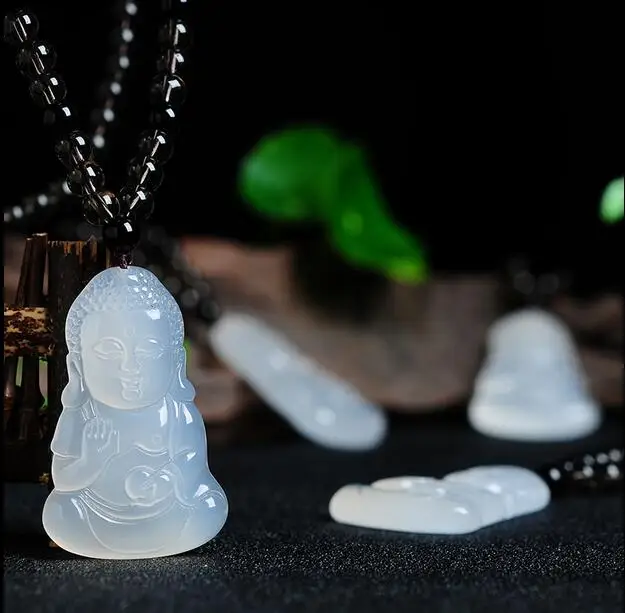 Drop shipping Natural White JadeCarved Shakya Muni Buddha Pendant Necklace For Women Men pendants Fine JadeJewelry
Drop shipping Natural White JadeCarved Shakya Muni Buddha Pendant Necklace For Women Men pendants Fine JadeJewelry