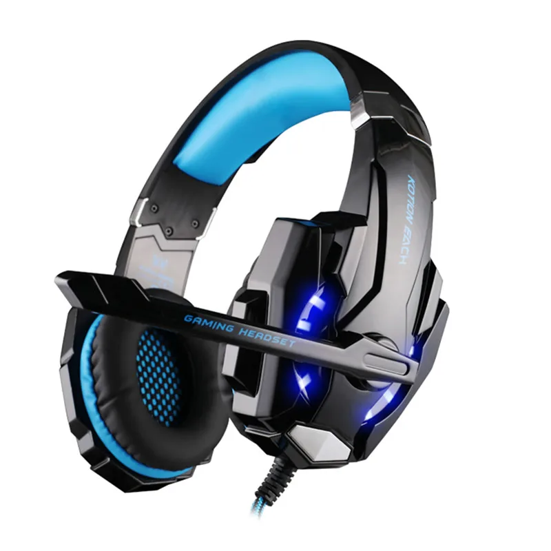 KOTION EACH G9000 Gaming Headset LED Luminous Headphone Wired Earphone Headphone with Microphone for Computer Laptop Phone Gamer
KOTION EACH G9000 Gaming Headset LED Luminous Headphone Wired Earphone Headphone with Microphone for Computer Laptop Phone Gamer