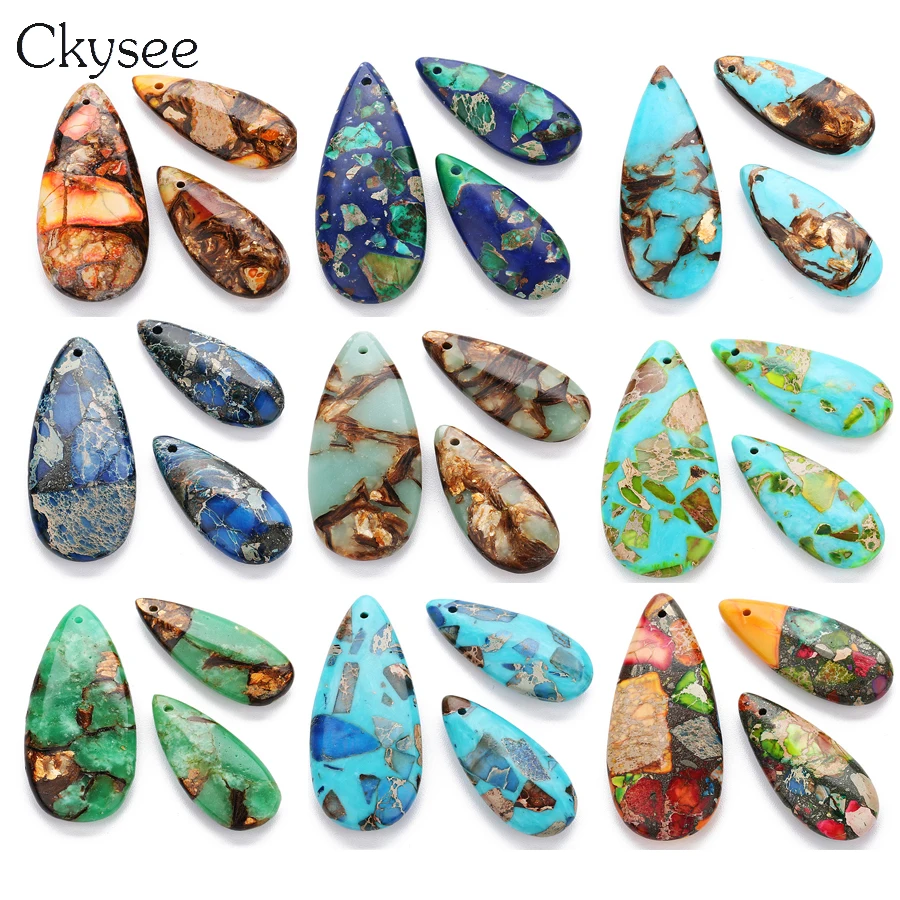 Ckysee 1Set/lot Natural Stone Charms Pendant With 1.5mm Hole Imperial Lapis Earring Necklace Pendant For Diy Jewelry Making
Ckysee 1Set/lot Natural Stone Charms Pendant With 1.5mm Hole Imperial Lapis Earring Necklace Pendant For Diy Jewelry Making