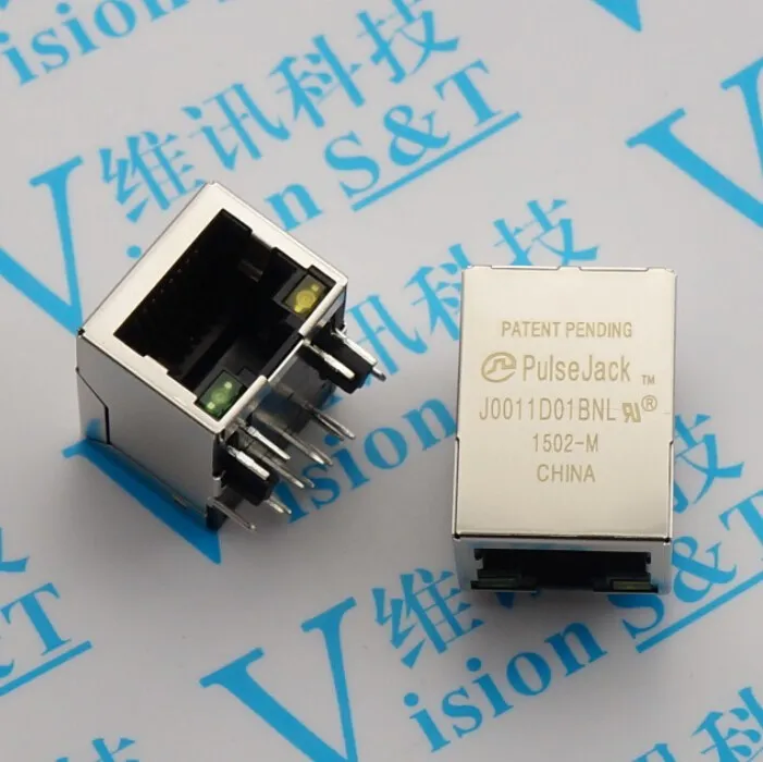 Network socket J 0011 D01 BNL Net Export Connector PULSE QA RJ45 Bring Lamp Connector
Network socket J 0011 D01 BNL Net Export Connector PULSE QA RJ45 Bring Lamp Connector