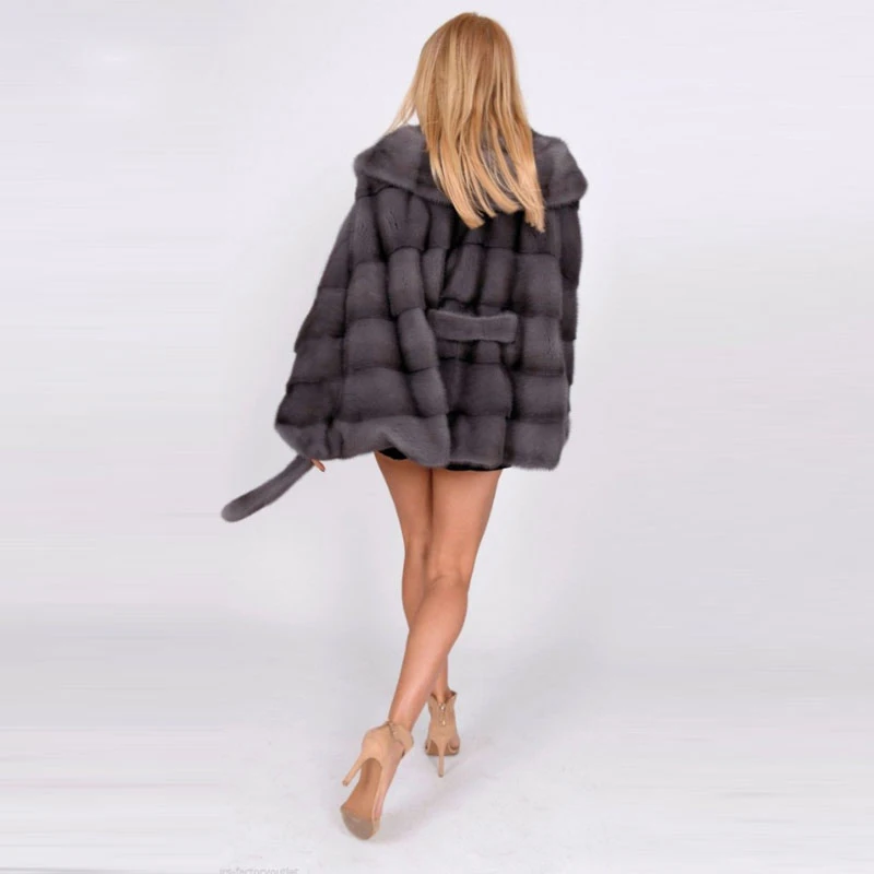 Tatyana Furclub Real Natural Mink Fur Coat Stand Collar Bat Style Mink Fur Jacket Women Batwing Sleeve Overcoat Winter Real Fur
Tatyana Furclub Real Natural Mink Fur Coat Stand Collar Bat Style Mink Fur Jacket Women Batwing Sleeve Overcoat Winter Real Fur