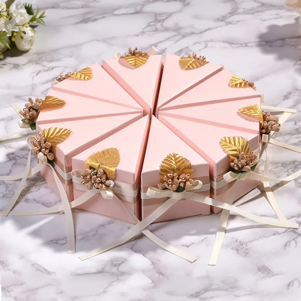 Amawill 50pcs/Lot Cake Style Triangle Wedding Candy Box Birthday Party Baby Shower Triangle Chocolate Gifts Boxes Party Favors
Amawill 50pcs/Lot Cake Style Triangle Wedding Candy Box Birthday Party Baby Shower Triangle Chocolate Gifts Boxes Party Favors