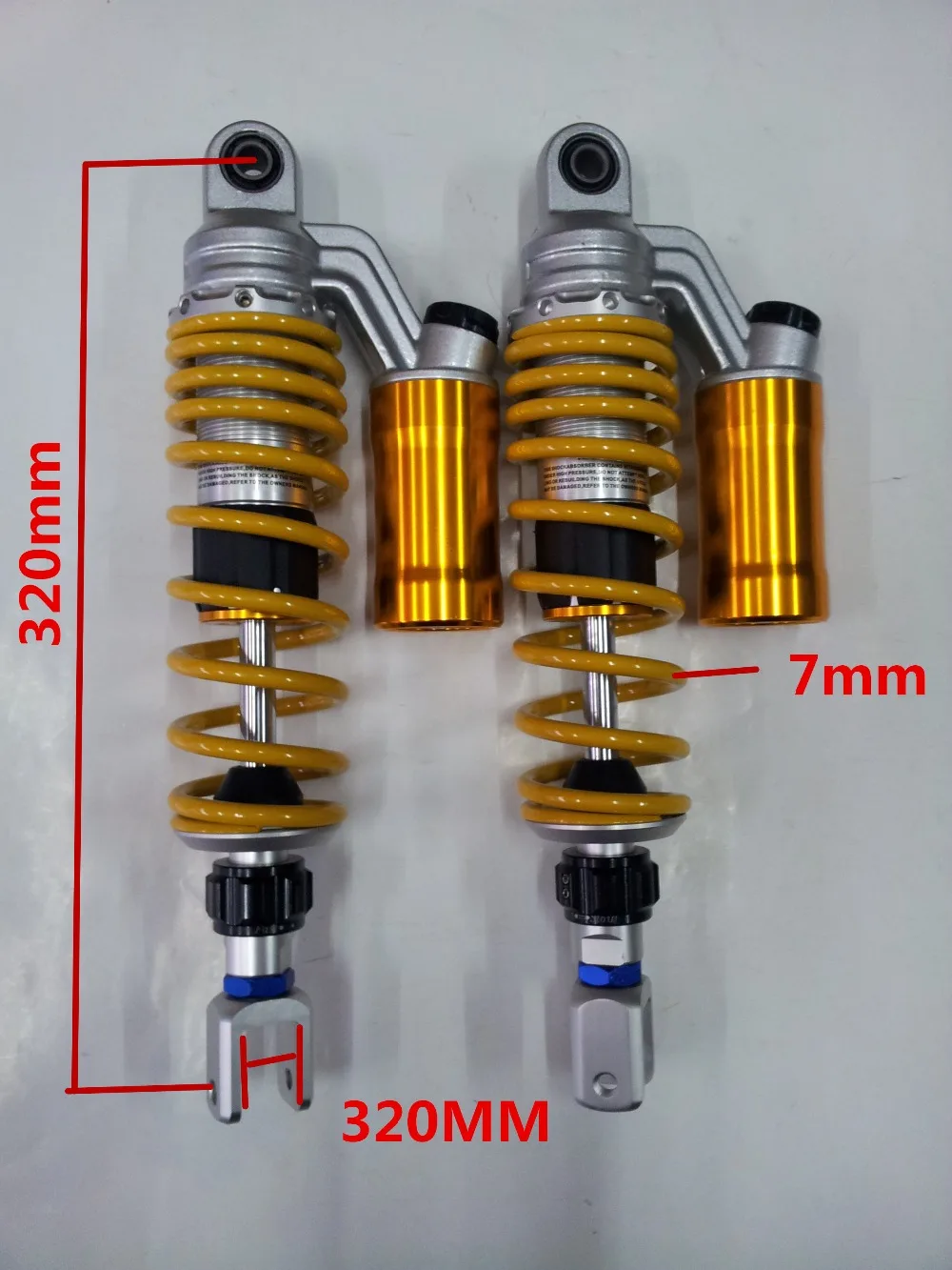 320mm 340mm 360mm fork motorcycle shock absorber for Honda PCX125 PCX150 Yamaha T MAX530 NMAX155 XMAX300 N MAX125 XMAX250
320mm 340mm 360mm fork motorcycle shock absorber for Honda PCX125 PCX150 Yamaha T MAX530 NMAX155 XMAX300 N MAX125 XMAX250