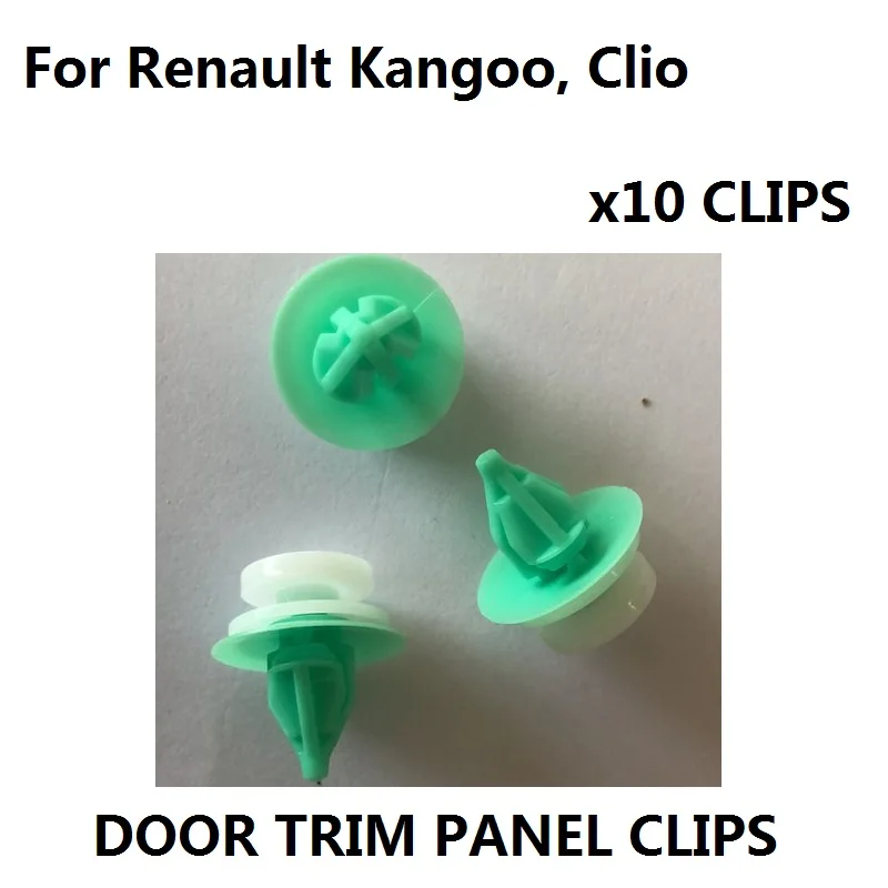 x10 Plastic Door Card Clips For Renault Kangoo For Renault Clio Door Trim Panel Clips, OE#7703077250 New
x10 Plastic Door Card Clips For Renault Kangoo For Renault Clio Door Trim Panel Clips, OE#7703077250 New