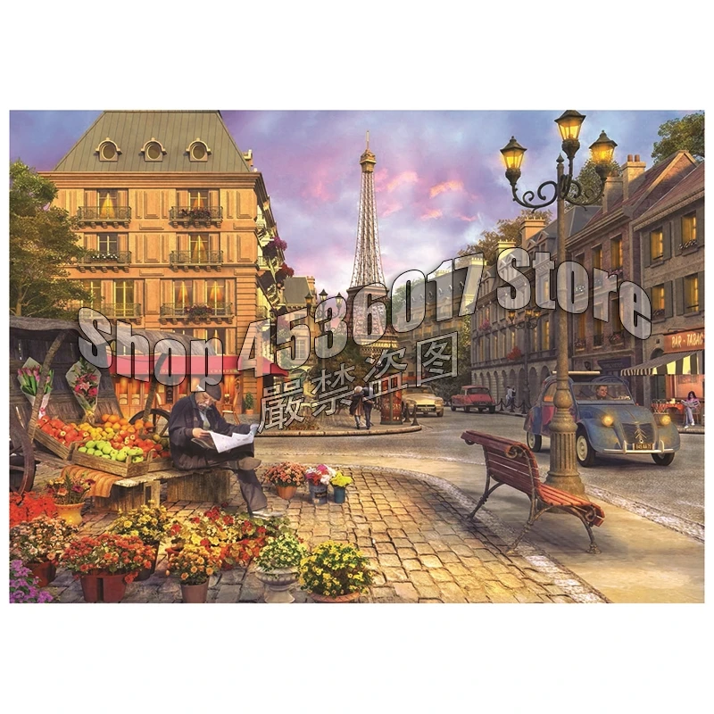 100% DIY Diamond Mosaic Summer Paris Street Life Handmade Diamond Painting Cross Stitch Diamond Embroidery Patterns Rhinestones
100% DIY Diamond Mosaic Summer Paris Street Life Handmade Diamond Painting Cross Stitch Diamond Embroidery Patterns Rhinestones