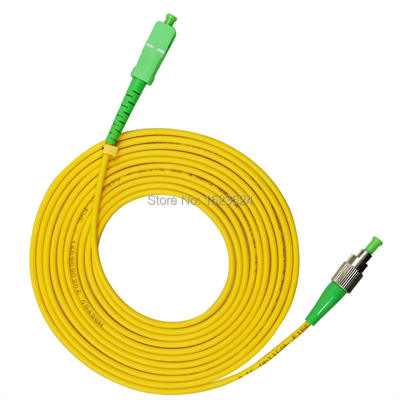 Free Shipping SM SX PVC 3mm 20 Meters FC/APC to SC/APC Fiber Optic Jumper Cable FC/APC-SC/APC Fiber Optic Patch Cord
Free Shipping SM SX PVC 3mm 20 Meters FC/APC to SC/APC Fiber Optic Jumper Cable FC/APC-SC/APC Fiber Optic Patch Cord
