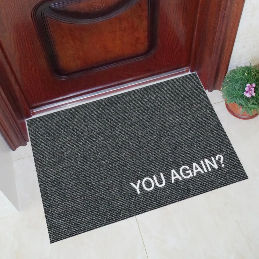 Dark Grey Rubber Slip-resistant Washable Entrance Doormat Floor Mat Kitchen Long Carpet Corridor Rug Front Door Entry Funny Mats
Dark Grey Rubber Slip-resistant Washable Entrance Doormat Floor Mat Kitchen Long Carpet Corridor Rug Front Door Entry Funny Mats