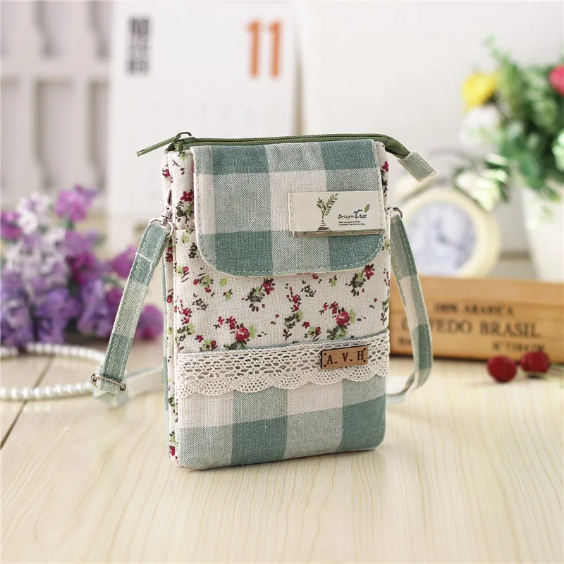 Cotton plaid floral women organizer long wallets ladies crossbody bags female small money pouches carteiras feminines for girls
Cotton plaid floral women organizer long wallets ladies crossbody bags female small money pouches carteiras feminines for girls