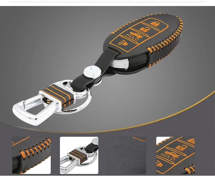 Brand New High quality Genuine Leather Remote Control Car Key Case wallet Bag Cover For Nissan
Brand New High quality Genuine Leather Remote Control Car Key Case wallet Bag Cover For Nissan